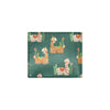 Llama Cactus Pattern Print Design 07 Men's ID Card Wallet