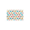 Elephant Colorful Print Pattern Kitchen Mat