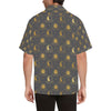 Sun Moon Print Design LKS305 Men's Hawaiian Shirt