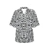 Polynesian Tattoo Pattern Women's Hawaiian Shirt