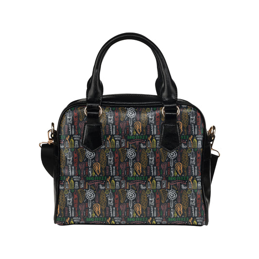 Barbecue Pattern Print Design 03 Shoulder Handbag