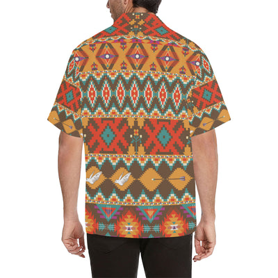 Native Pattern Print Design A01 Men's Hawaiian Shirt