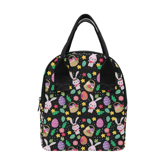 Easter Eggs Pattern Print Design RB05 Insulated Lunch Bag