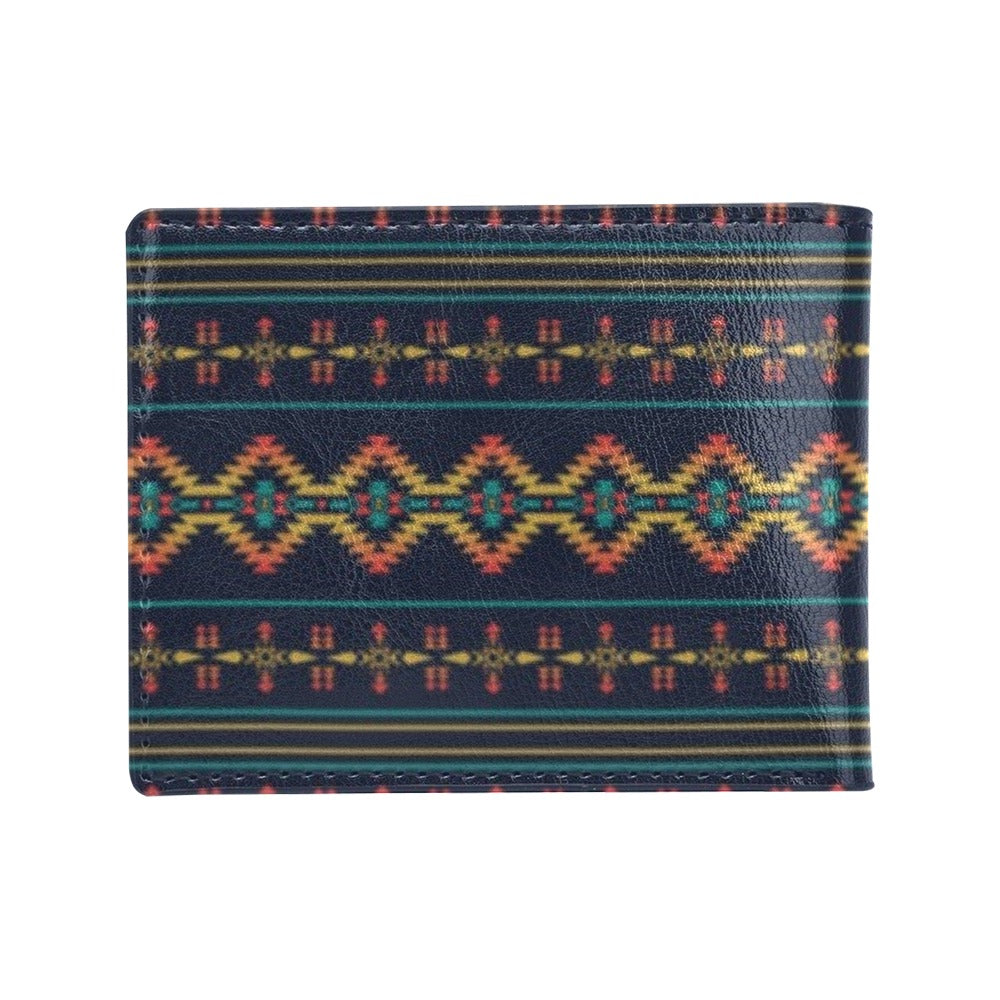 Southwest American Design Themed Print Men's ID Card Wallet
