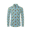 Hello Sea Turtle Print Pattern Men's Long Sleeve Shirt