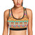 Aztec Pattern Print Design 03 Sports Bra