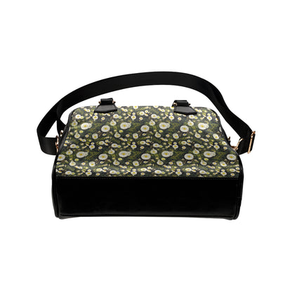 Daisy Pattern Print Design 03 Shoulder Handbag
