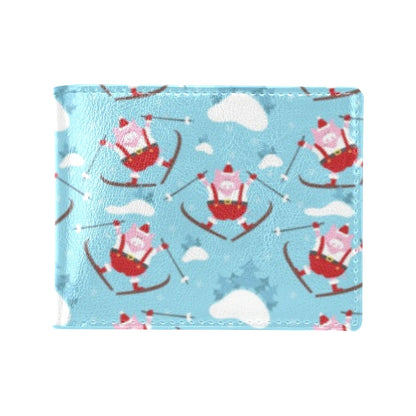 Ski Print Design LKS309 Men's ID Card Wallet