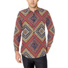 Native Pattern Print Design A06 Men's Long Sleeve Shirt