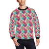 lotus Boho Pattern Print Design LO02 Men Long Sleeve Sweatshirt