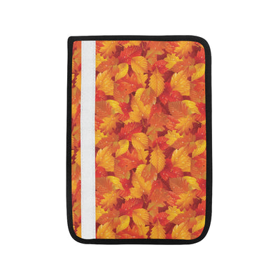 Elm Leave Autum Print Pattern Car Seat Belt Cover