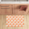 Buddha Pattern Print Kitchen Mat