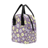 Anemone Pattern Print Design AM013 Insulated Lunch Bag