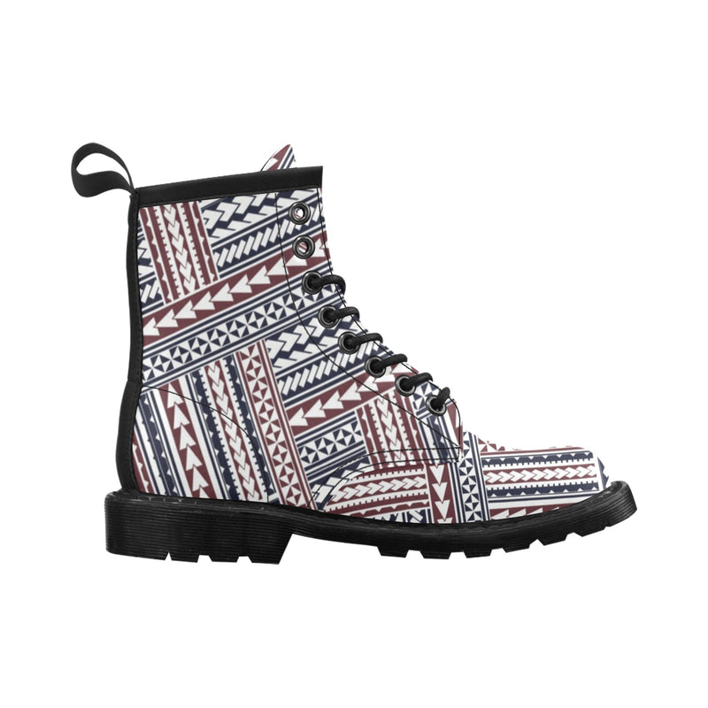 Polynesian Tribal line Women's Boots