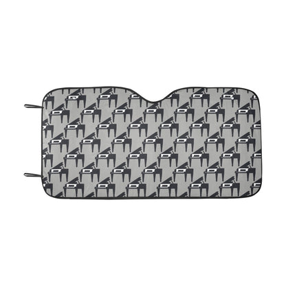 Piano Print Design LKS404 Car front Windshield Sun Shade