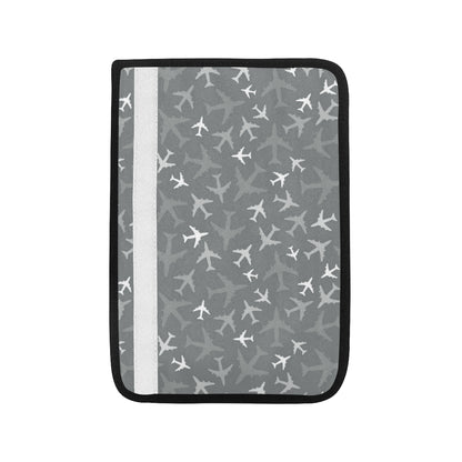 Airplane Pattern Print Design 02 Car Seat Belt Cover