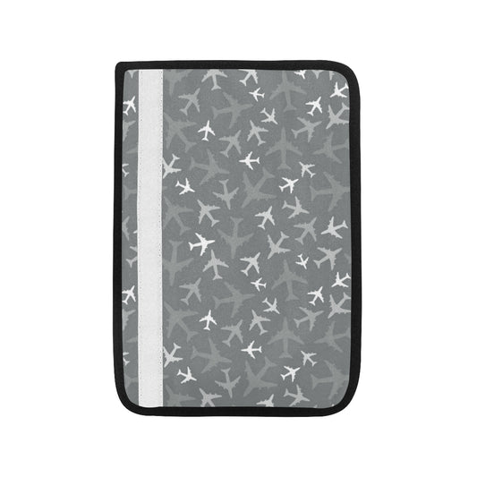 Airplane Pattern Print Design 02 Car Seat Belt Cover