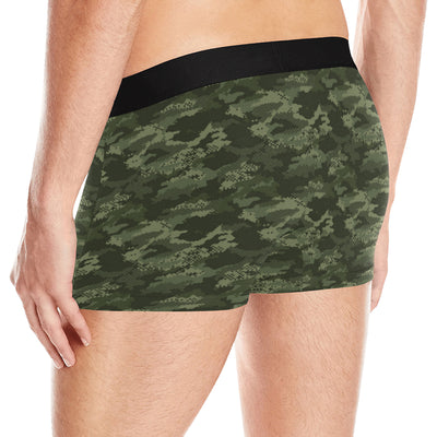 Army Camouflage Pattern Print Design 02 Men's Boxer Briefs