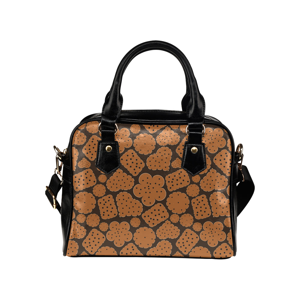 Cracker Pattern Print Design 01 Shoulder Handbag