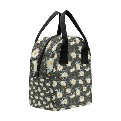 Daisy Pattern Print Design DS08 Insulated Lunch Bag