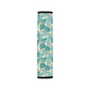 Bird Of Paradise Pattern Print Design 05 Car Seat Belt Cover