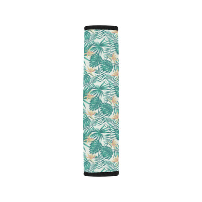 Bird Of Paradise Pattern Print Design 05 Car Seat Belt Cover