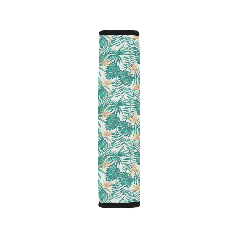 Bird Of Paradise Pattern Print Design 05 Car Seat Belt Cover