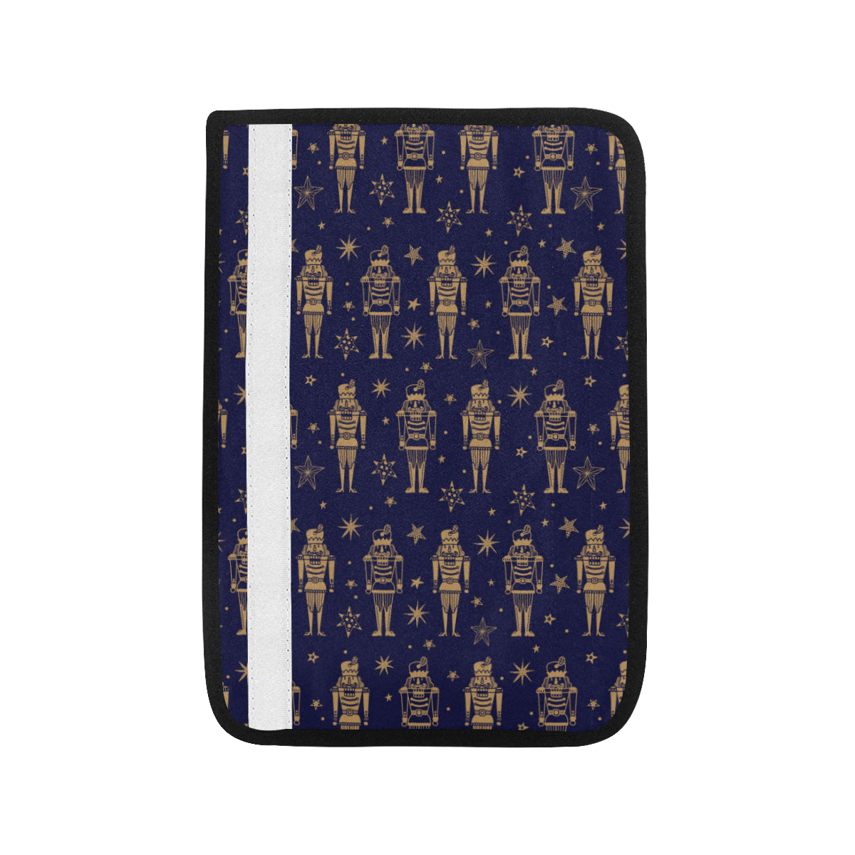 Nutcracker Pattern Print Design A05 Car Seat Belt Cover