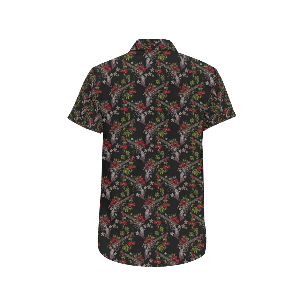 Western Design Men's Short Sleeve Button Up Shirt