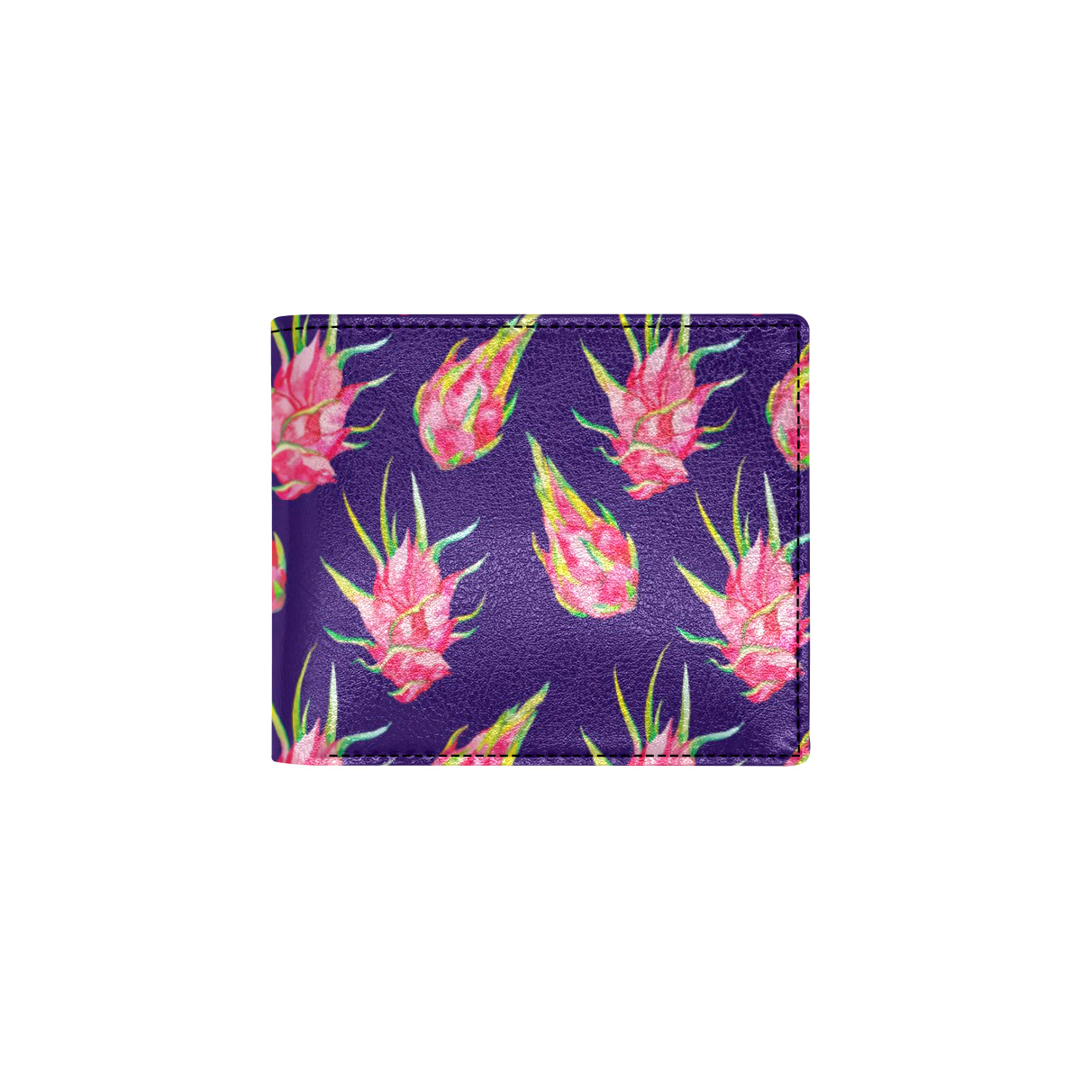 Dragonfruit Pattern Print Design DF02 Men's ID Card Wallet