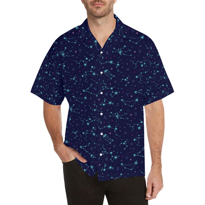 Constellation Pattern Print Design 01 Men's Hawaiian Shirt