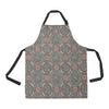 Calendar Aztec Pattern Print Design 04 Apron with Pocket