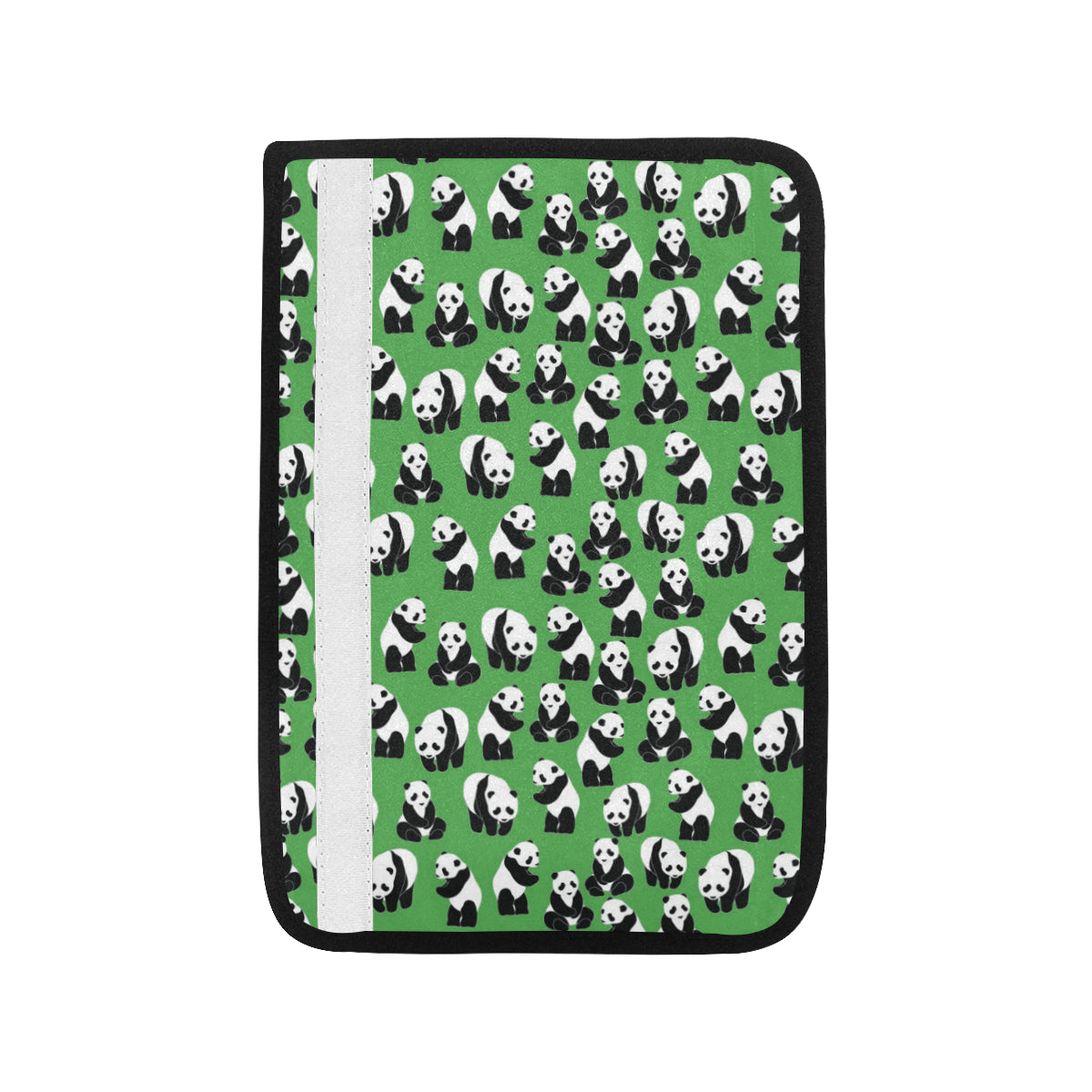Panda Bear Pattern Themed Print Car Seat Belt Cover