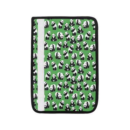 Panda Bear Pattern Themed Print Car Seat Belt Cover