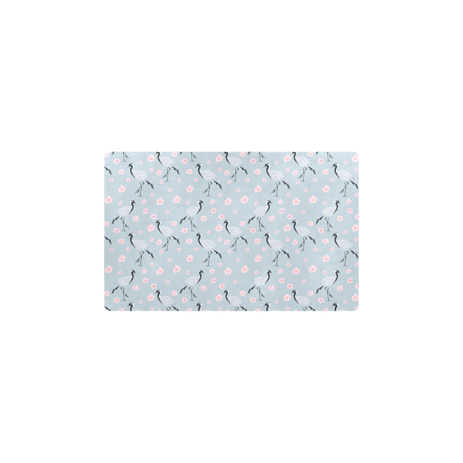 Sakura Bird Print Design LKS304 Kitchen Mat