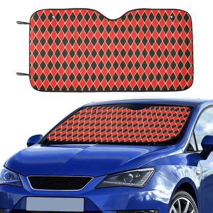 Harlequin Print Design LKS401 Car front Windshield Sun Shade