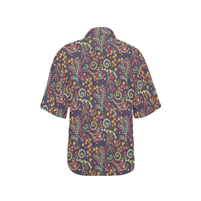 Bohemian Pattern Print Design 08 Women's Hawaiian Shirt