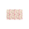 Bird Butterfly Pink Flower Print Pattern Kitchen Mat