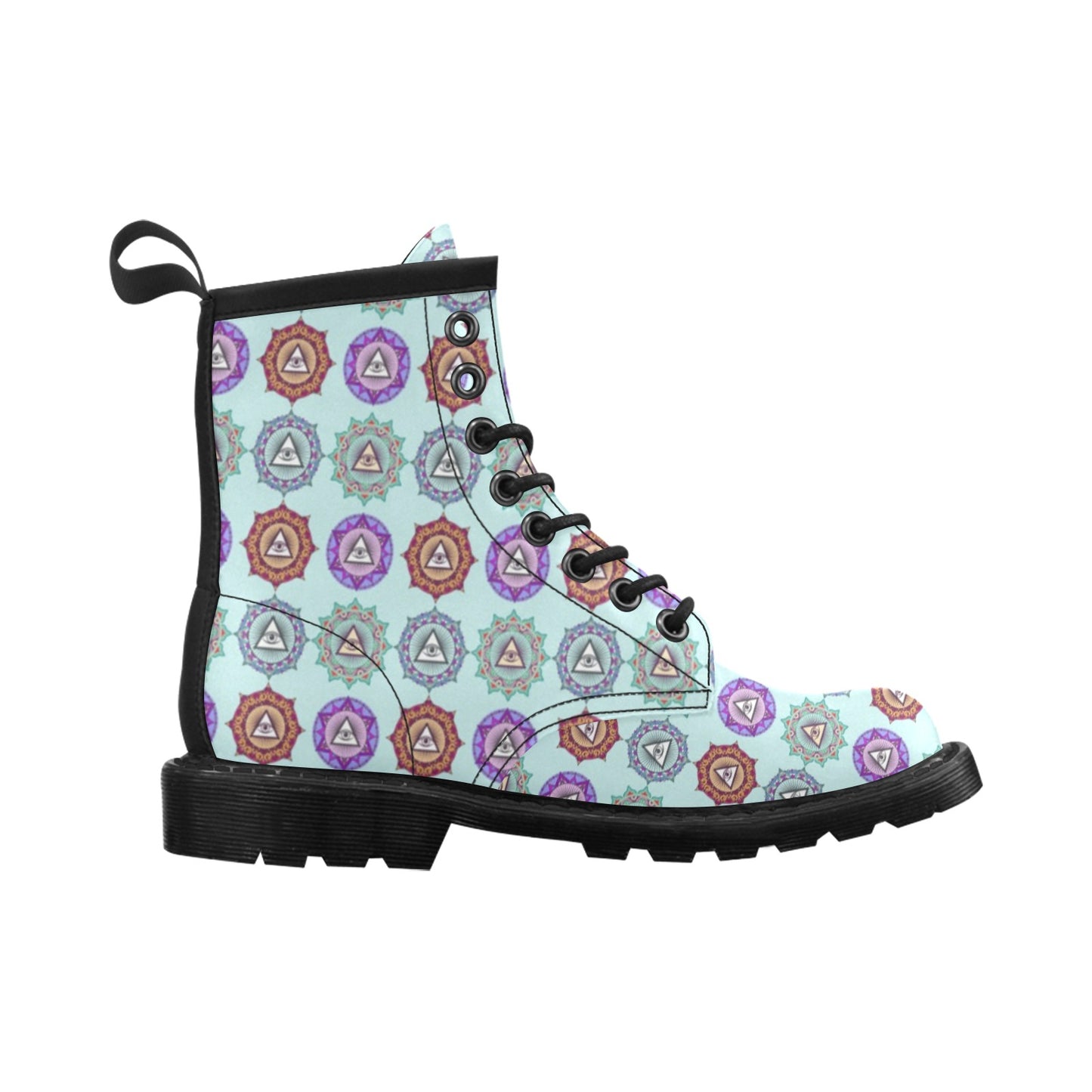 Third Eye Print Design LKS302 Women's Boots
