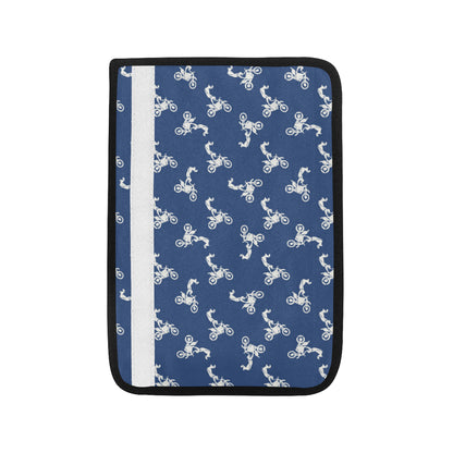 Motocross Pattern Print Design 01 Car Seat Belt Cover