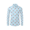 Cow Pattern Print Design 07 Men's Long Sleeve Shirt