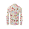 Cupcake Pattern Print Design CP06 Men's Long Sleeve Shirt