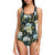 Anemone Pattern Print Design AM03 Women Swimsuit