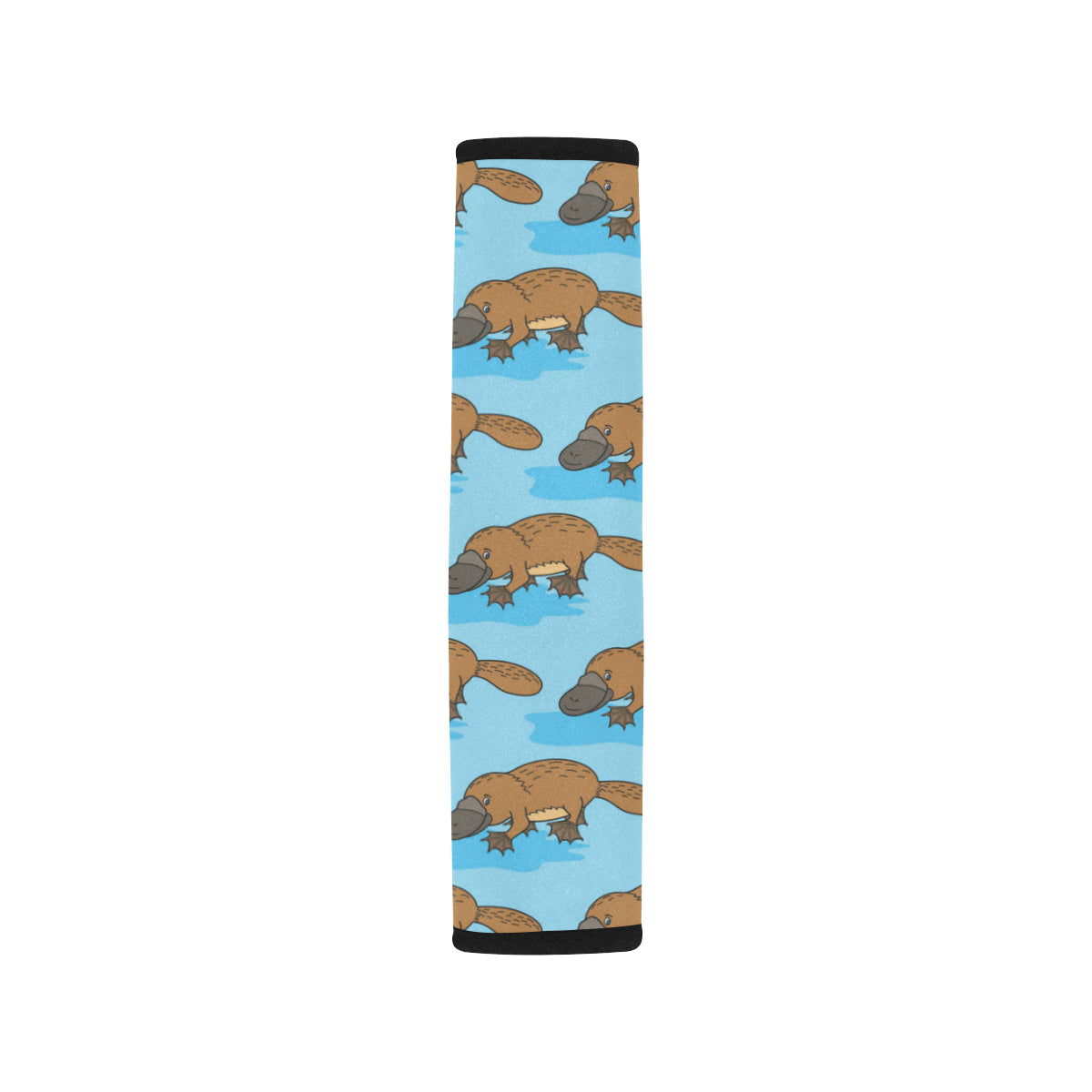 Platypus Pattern Print Design A02 Car Seat Belt Cover