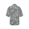 Cactus Colorful Print Pattern Women's Hawaiian Shirt