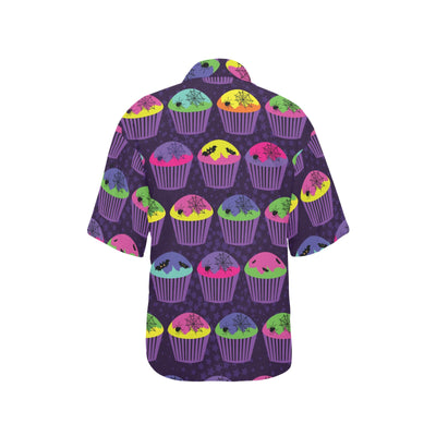 CupCake Halloween Women's Hawaiian Shirt