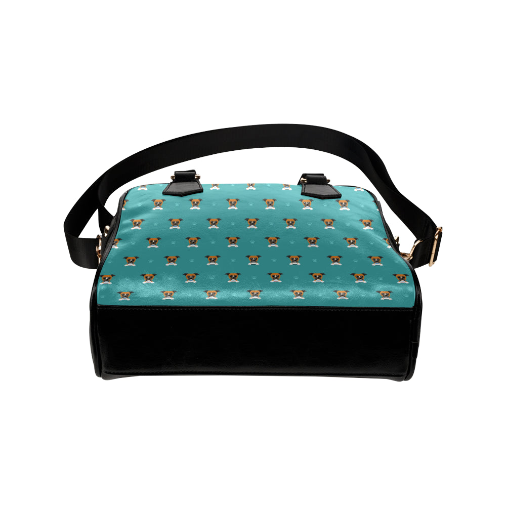 Boxers Pattern Print Design 03 Shoulder Handbag
