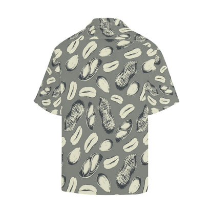 Peanut Pattern Print Design A01 Men's Hawaiian Shirt