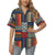 Kente Pattern Print Design 02 Women's Hawaiian Shirt