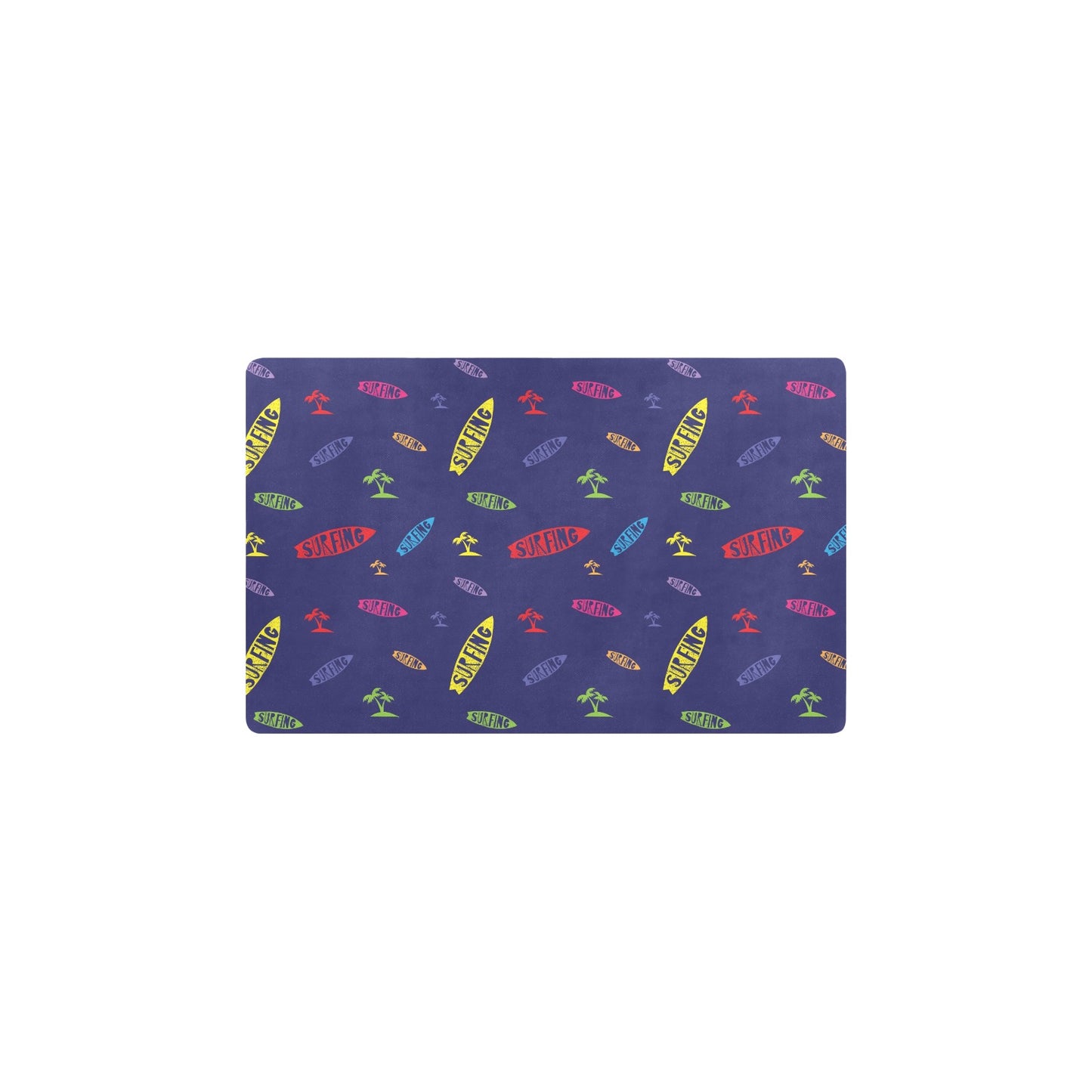 Surfboard Print Design LKS305 Kitchen Mat